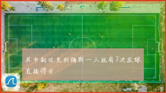 其中副攻克利梅斯一人就有3次发球直接得分