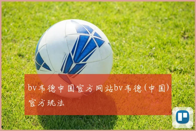 bv韦德中国官方网站bv韦德(中国)官方玩法